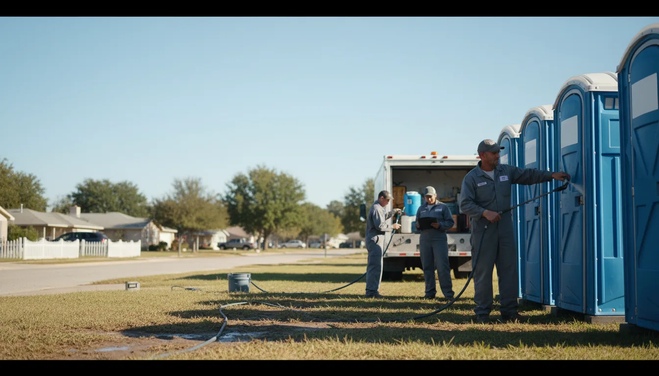 Long-Term Portable Toilet Rental in Bell, FL near me